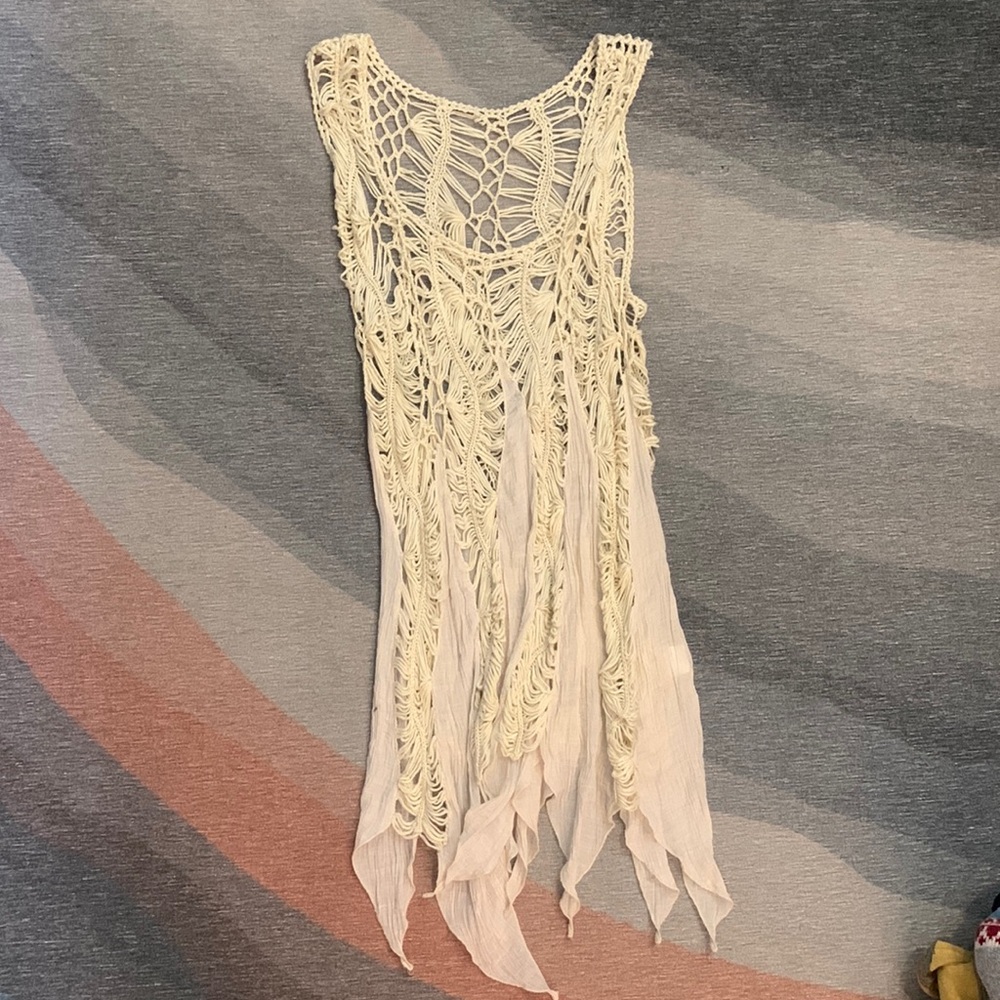 Crochet cover up